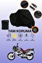 Black Lock Compatible Bmw F 650 St Compatible Motorcycle Tarpaulin, Protective Cover