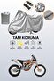 Grey Ktm 350 Freeride Compatible Motorcycle Cover, Protective Cover, Motor Cover
