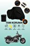 Black Lock Compatible Rks Blackster 250I Compatible Motorcycle Tarpaulin, Protective Cover
