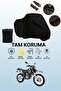 Black Kuba Black Cat Compatible Motorcycle Cover, Protective Cover, Motorcycle Tarpaulin