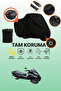 Black Lock and Rear Bag Compatible Bumoto/Jinling Gallardo F1 Efi Maxi Compatible Engine Cover