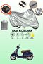 Gray Rear Bag Compatible Vespa Primavera 150 Compatible Motorcycle Cover, Protective Cover