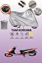 Gray Tail Bag Compatible Mondial 151 Rs Compatible Motor Tarpaulin, Protective Cover