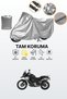 Grey Bmw F 900 Gs Adventure Compatible Motorcycle Tarpaulin, Protective Cover, Motor Tarpaulin