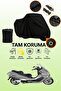 Cfmoto Jet Max Compatible Motorcycle Tarpaulin Compatible with Black Lock