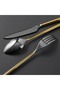 1001 Gold 84 Pieces 12 Person Cutlery Set - 2