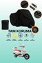 Black Lock Compatible with Kuba Brilliant 125 Pro Compatible Motorcycle Tarpaulin