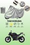 Gray Kawasaki Z 250Sl Compatible Motorcycle Cover, Protective Cover, Motorbike Cover