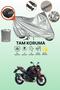 Gray Tail Bag Compatible Kawasaki Z 400 Compatible Motorcycle Tarpaulin, Protective Cover