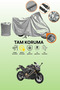 Gray Lock Compatible Rks Srk400 Rr Compatible Motor Tarpaulin, Protective Cover