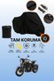 Black Lock Compatible Husqvarna Vitpilen 401 Compatible Motorcycle Tarpaulin, Protective Cover