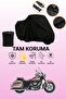 Black Tail Bag and Lock Incompatible Kawasaki Vn 1500 Classic Tourer Compatible Motorcycle Canvas