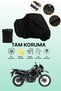 Black Kawasaki Klr 650 Compatible Motorcycle Cover, Protective Cover, Motorcycle Tarpaulin