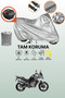 Gray Rear Bag Compatible Cfmoto 800Mt Sport Compatible Motorcycle Tarpaulin, Protective Cover