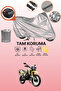 Gray Rear Bag Compatible Arora Cr250 Compatible Motorcycle Tarpaulin, Protective Cover