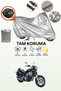 Motorcycle Tarpaulin Compatible with Honda Vf 1100 Magna Compatible with Grey Rear Bag