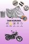 Kanuni Terry Compatible Motor Tarpaulin Compatible with Gray Lock