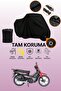 Black Lock Compatible Mondial 100 Sfc Exclusive Compatible Motorcycle Tarpaulin, Protective Cover