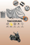 Gray Compatible with Kymco Xtown 250I Compatible Engine Cover