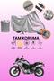 Grey Lock Compatible Bmw F 850 Gs Adventure Compatible Motorcycle Tarpaulin, Protective Cover