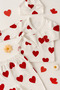 Baby Girl Newborn 3-Piece Heart-Tied Hospital Discharge Set - 3