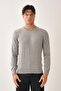 Crew Neck Knitwear Sweater - 2