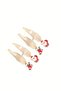 Christmas Charm Santa Claus Snap Hair Clip 4 Pack - 2