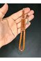 Rod Amber Rosary Brown Capsule Cut 10Mmx7Mm T-530