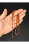 Special Gift for Your Loved One: Amber-Tinted Rosary Beads, Honey-Colored, Capsule-Cut, 11Mmx9Mm, H-1564. - 2