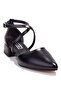 Dza07-928700 Black Classic Heeled Women's Shoes