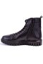 10217945 Black Orthopedic Daily Men's Leather Boots - 3