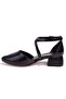Dza07-928700 Black Classic Heeled Women's Shoes - 3