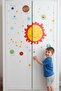 Cute Planets And Their Names Kids Room Wall Sticker - 3