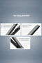 Ar5077 Trendcare Thin Tourmaline Ceramic Plate Anti Static Ionic Hair Straightener, Anthracite - 4