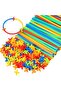Bamboo Sticks Intelligence Imagination and Strength Educational Colorful 300 Pieces Children Skill Development Game Beside Bag - 2