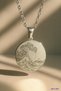 The Great Wave (the Great Wave)- Hokusai |   316L Steel Necklace - 2