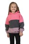 Girl's Sweatshirt-Pullover Hooded Multi-Colored Winter Fleece Sweatshirt with Elastic Waist - 2