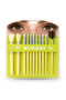 12 Pieces Pink Professional Makeup Brush Set and Sponge - 2