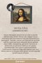 Mona Lisa - Leonardo Da Vinci |   316L Steel Necklace - 5