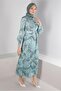 Flower-Patterned Dress 42890 - 3