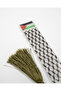 Palestine bookmark with pay and enjoyment design - epoxy coated - 13cm - 3