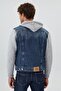 Pablo Men's 100% Cotton Hooded Jean Jacket - 4