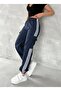 Y2K Cargo Parachute Pants Tracksuit Dark Blue