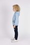 Printed Men's Hooded Kids Tracksuit Mnk0627 Baby Blue - 5