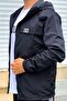معطف واق من المطر مقاوم للماء