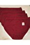 Corded Fabric Bato High Waist Panties 4-Pack - 3