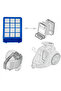 Marathon Ultimate Vacuum Cleaner Hepa Filter Set - 2