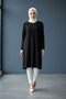 Large Size Tunic - Twist Knitted Fabric, Lycra - 4