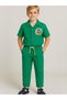 Boy's Muslin Fabric Elastic Waist Trousers - 2