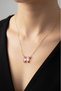 Steel 22K Butterfly Women's Necklace 45 cm |   Gold Color Non Tarnish Women Jewelry Steel Necklace - 4